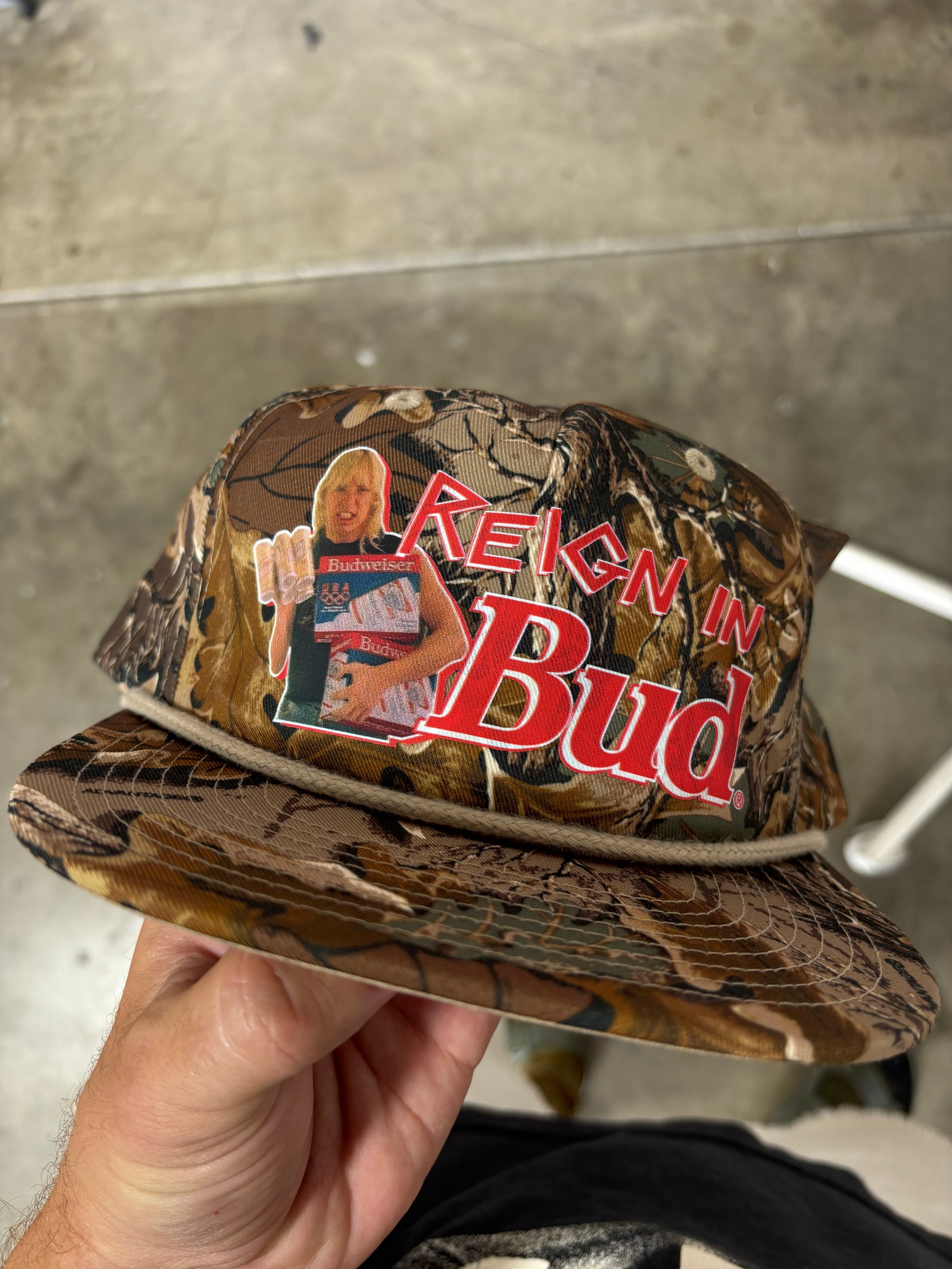REIGN IN BUD CAMO HAT